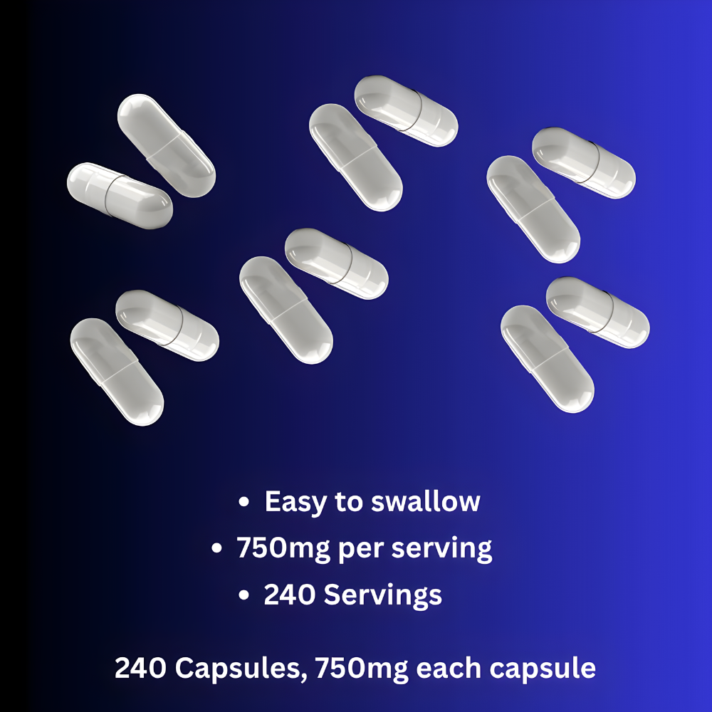 Creatine Ethyl Ester HCI Pills, 7X Concentrated vs Monohydrate Powder, Cognitive, Energy, Muscle, Recovery Support for Men & Women, Creatine HCI Capsules 240 Servings