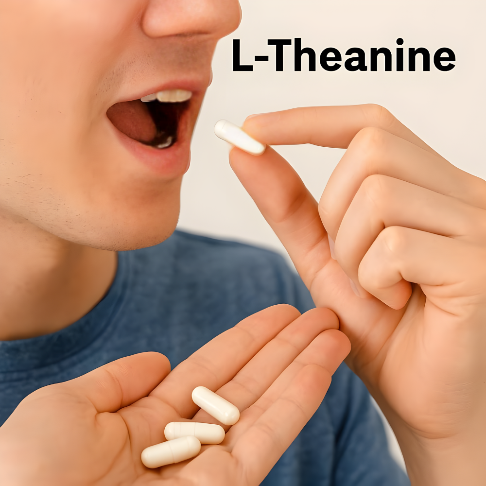 L-Theanine 500mg Per Capsule, Extra Strength, Triple Strength, 240 Capsules, Non-GMO, Gluten Free