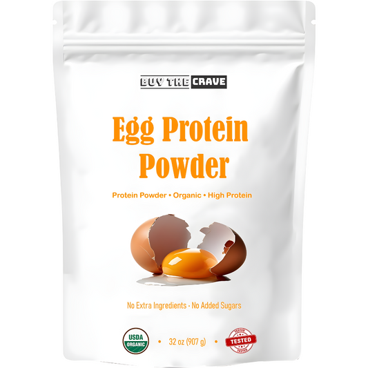 Egg Protein Powder, Egg White Powder, Soybean Powder Lactose Free Protein Powder - Unflavored & Dairy Free (32 OZ)