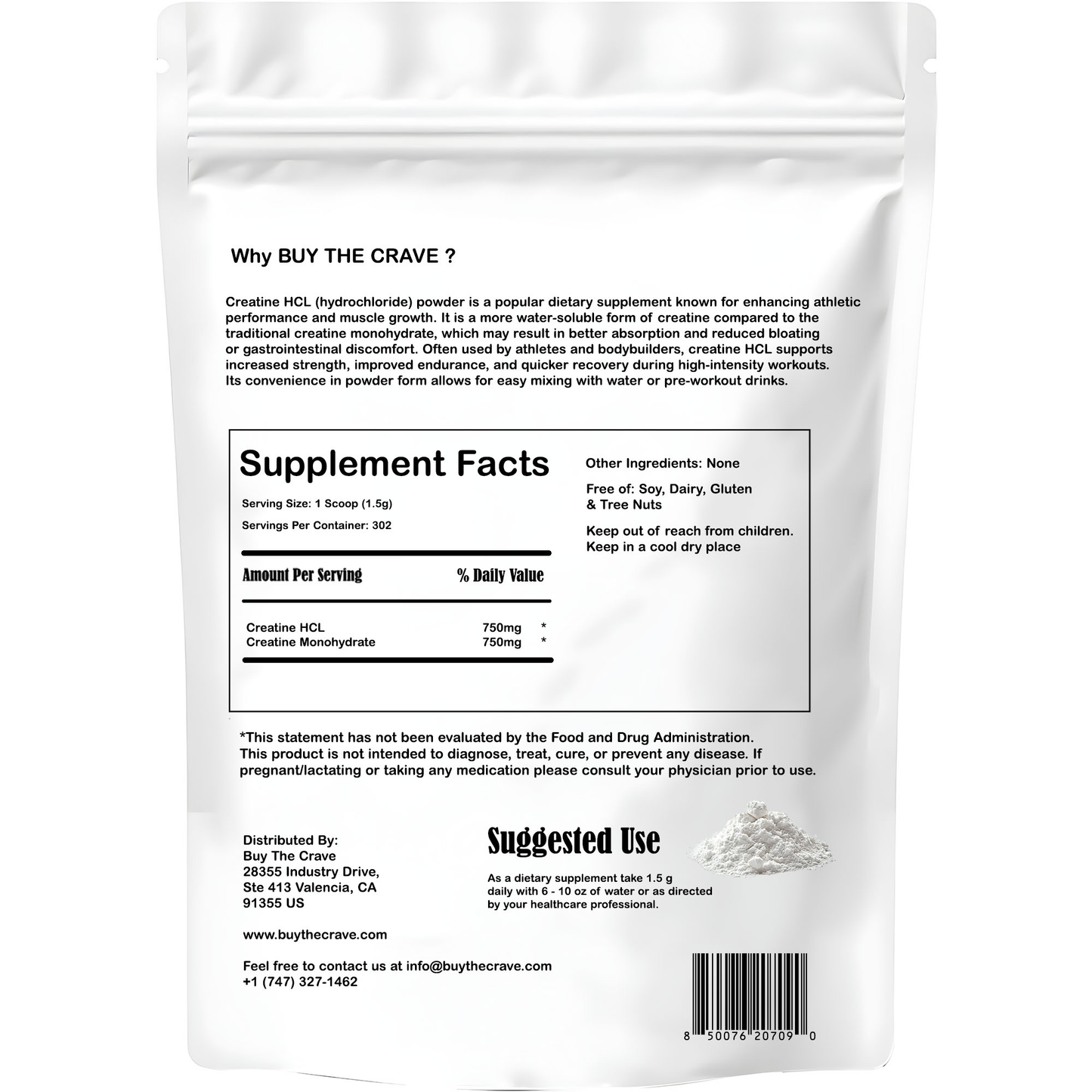 Creatine HCL + Creatine Monohydrate Mix, Less Sour & Easier to Consume, Post Workout Muscle Builder for Men & Women,Creatine Hydrochloride + Monohydrate, 16 OZ (454g)