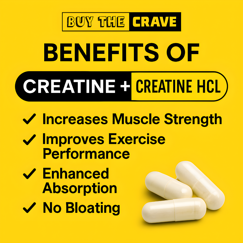 Creatine HCL + Creatine Monohydrate Mix, Less Sour & Easier to Consume, Post Workout Muscle Builder for Men & Women,Creatine Hydrochloride + Monohydrate, 16 OZ (454g)