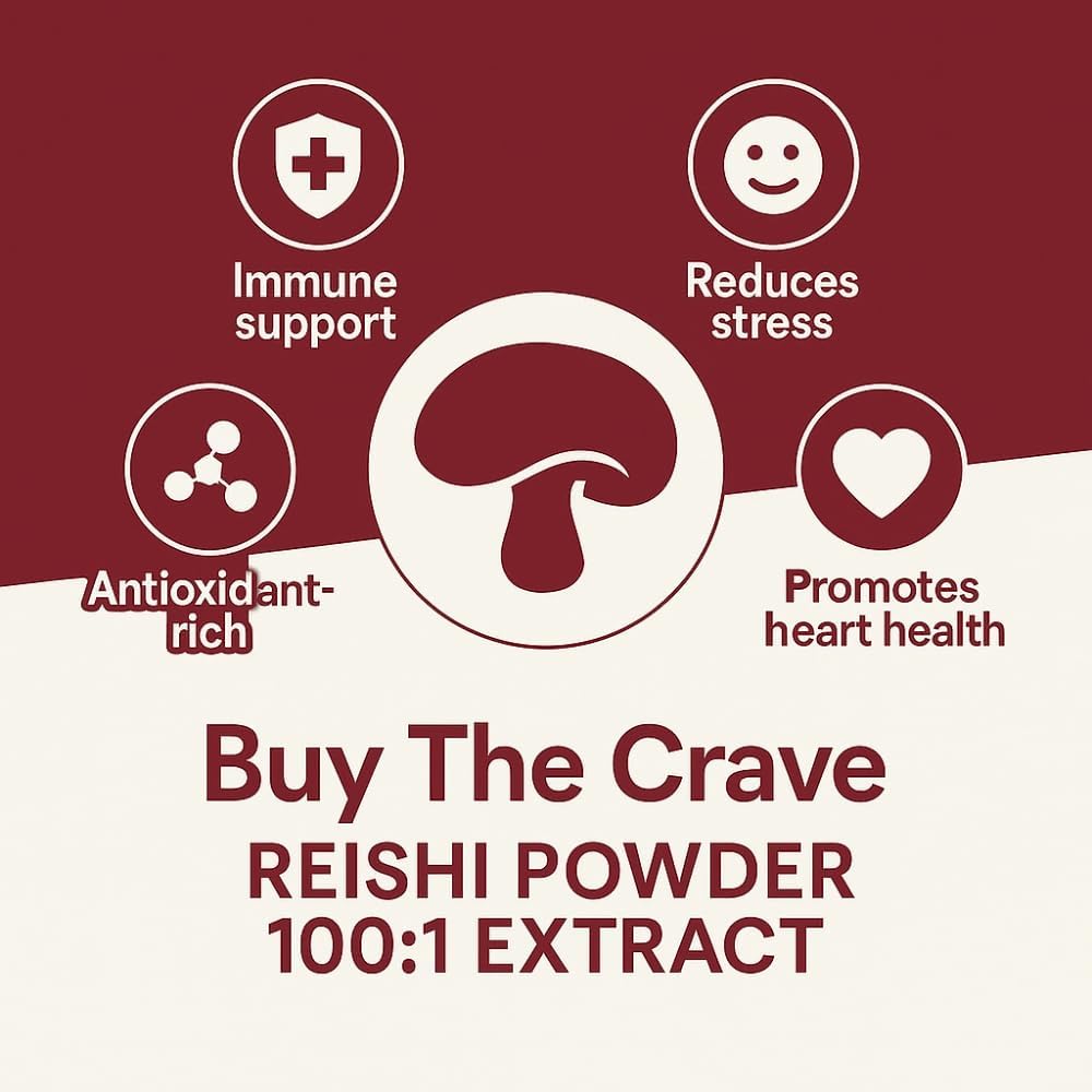 Freeze-Dried Reishi Mushroom 100:1 Extract Capsules – 500 mg, 240 Count (240 Servings) – Immune Support, Antioxidant-Rich, Non-GMO, Gluten-Free Dietary Supplement
