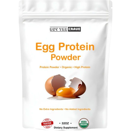 Egg Protein Powder, Egg White Powder, Soybean Powder Lactose Free Protein Powder - Unflavored & Dairy Free (32 OZ)