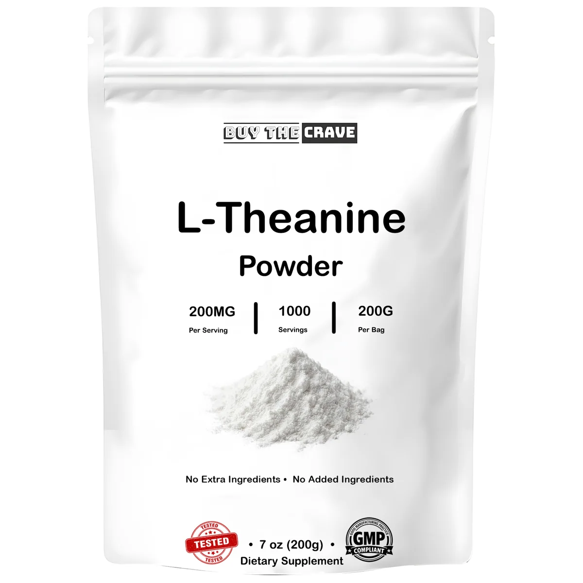 Pure L-Theanine Powder 1000 Servings - 7 OZ